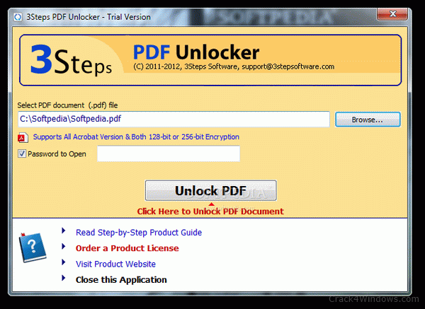How To Crack 3steps Pdf Unlocker