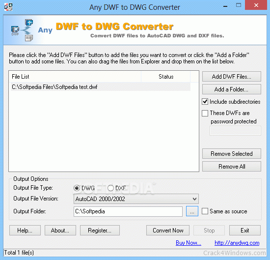 any dwf to dwg converter crack