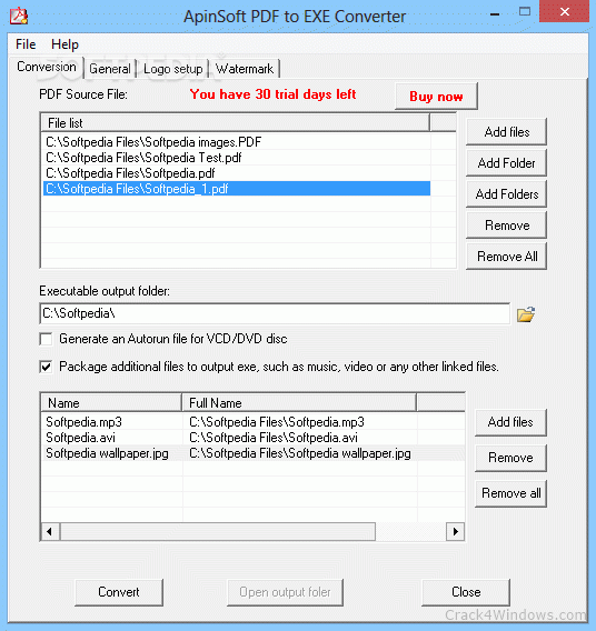 how to convert image file to exe