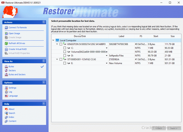 restorer ultimate 7 serial key