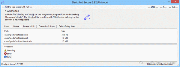 free for ios download Blank And Secure 7.66