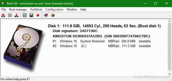 windows 10 serial key boot disk