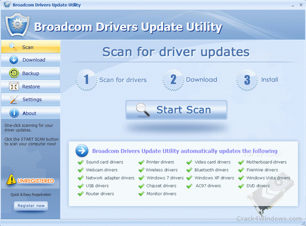 broadcom drivers windows 7 43a0