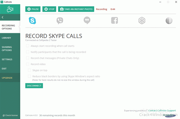 callnote skype download