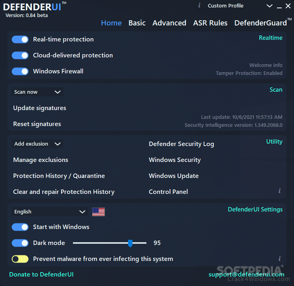DefenderUI 1.12 for windows download