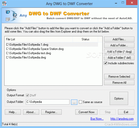 how to convert a dwf to dwg