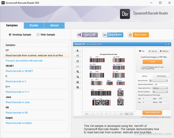 How To Crack Dynamsoft Barcode Reader 8685