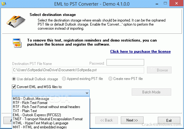 eml to pst converter aid4mail serial