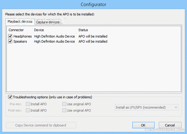 Equalizer apo не работает windows 10