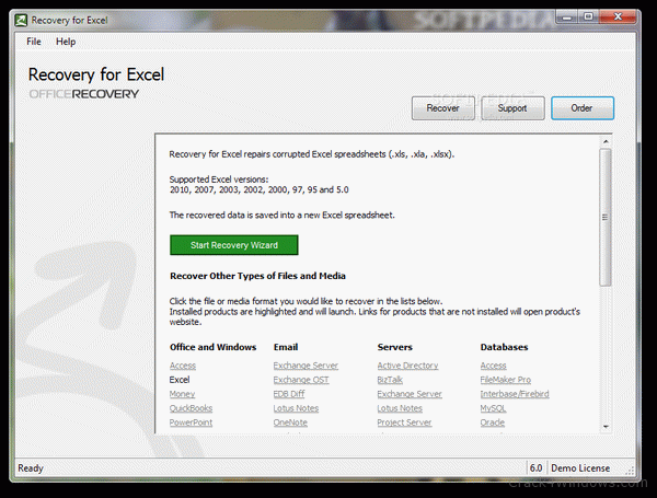 download the last version for mac Starus Excel Recovery 4.6