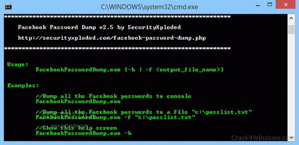 How To Crack Facebook Password Dump