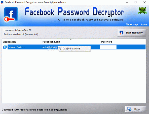 How To Crack Facebook Password Decryptor