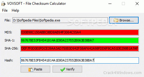 checksum calculator windows
