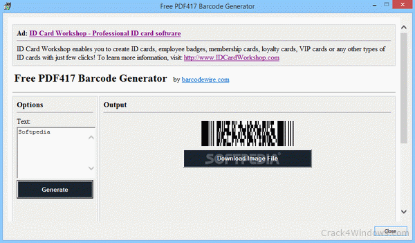 free pdf417 generator