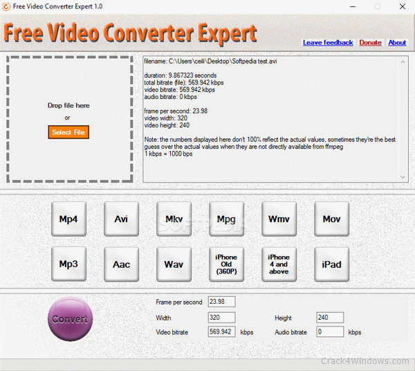 video bitrate converter free