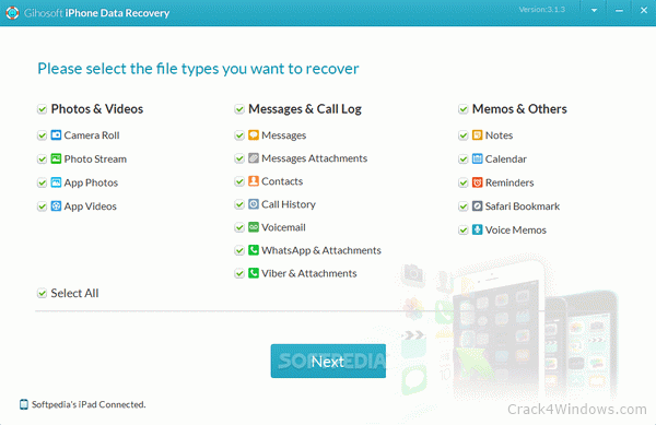 download iphone data recovery full crack