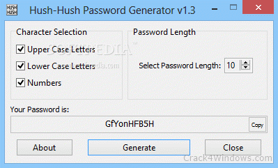 How To Crack Hush Hush Password Generator