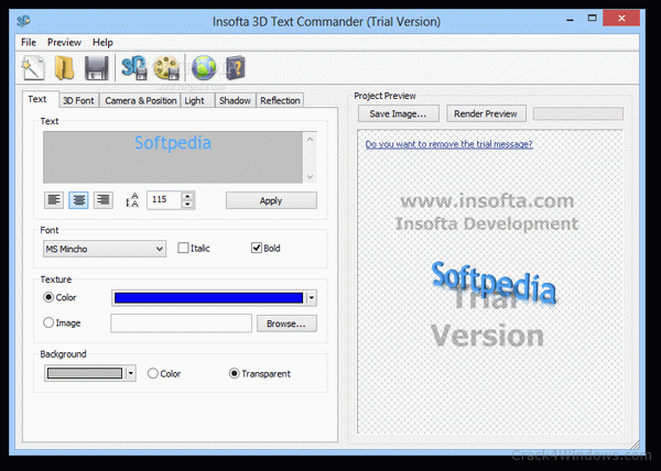 insofta 3d text commander 4.0 keygen