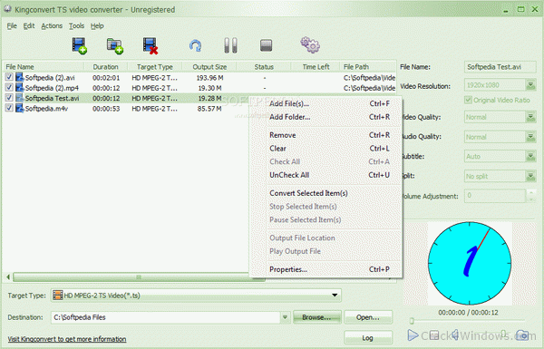 mpeg2 ts video converter free download