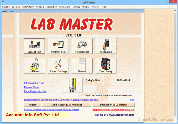 Lab Master Registration Key