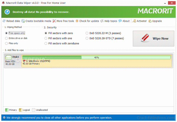 Macrorit Data Wiper 6.9 for ios download