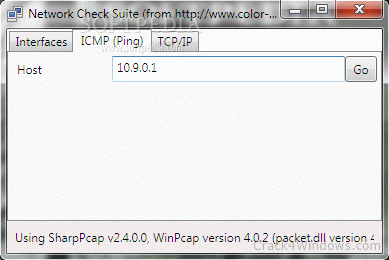 ping serial number check