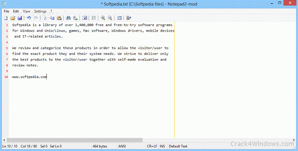 notepad 2 for mac