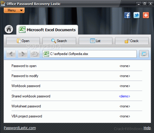 microsoft office password recovery for windows