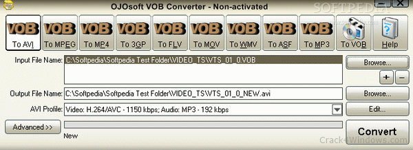 mp4 to vob converter registration code