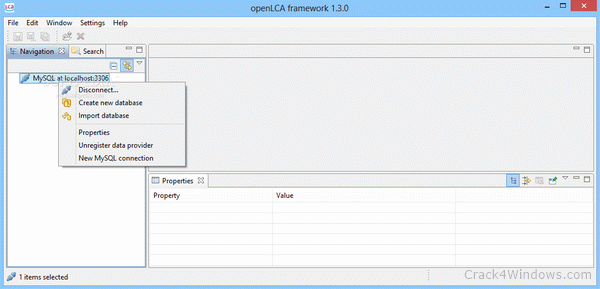 Openlca open database format different 1.5 or 1.6