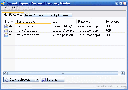 outlook password recovery master cracked