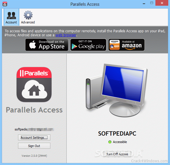 parallels access promo code
