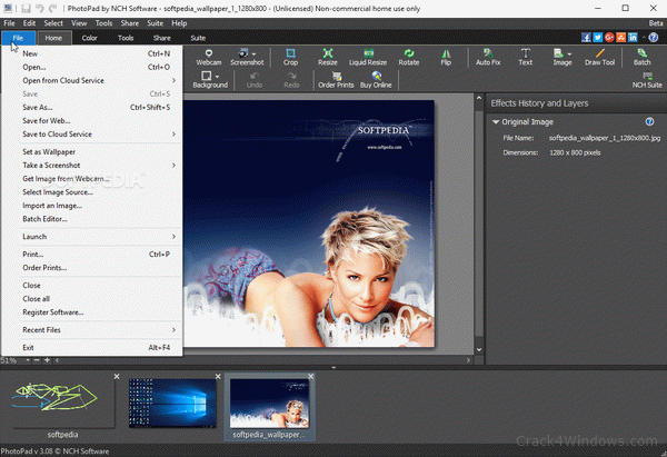 serial key for photopad image editor