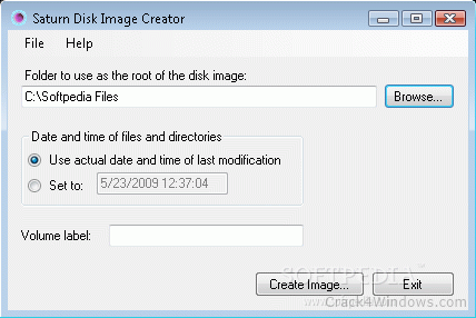 disk creator x