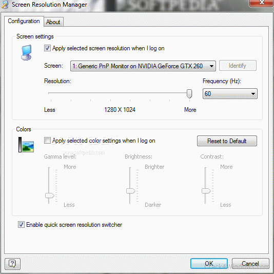 Display Resolution Manager Serial