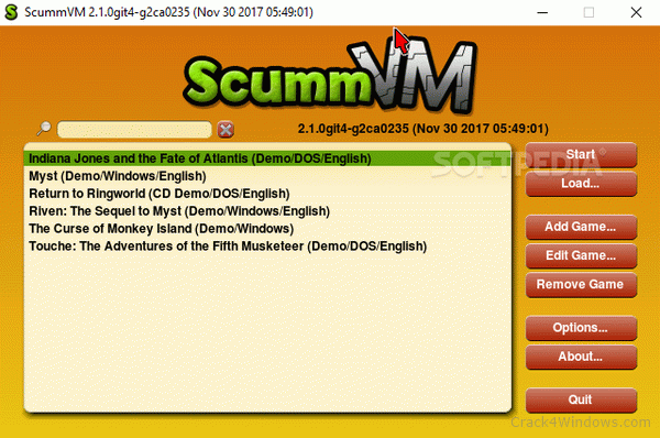 how to add games to scummvm