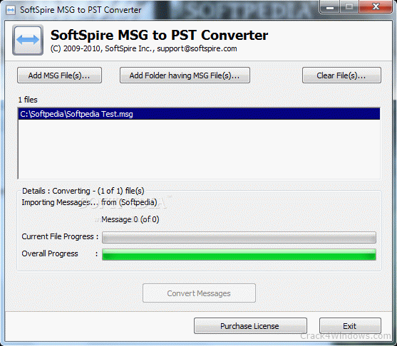 hpw to use softspire eml to pst converter