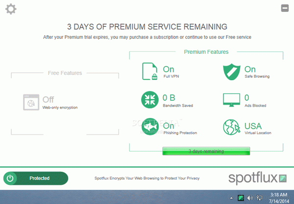 spotflux premium service