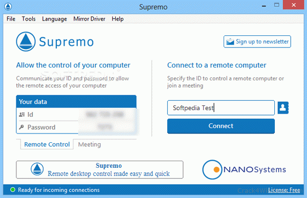 Supremo Remote Desktop 4.6.0 Crack + License Key Free Download