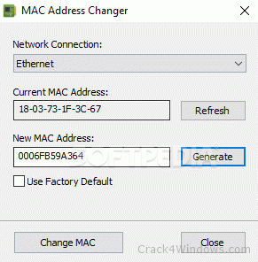 mac address changer