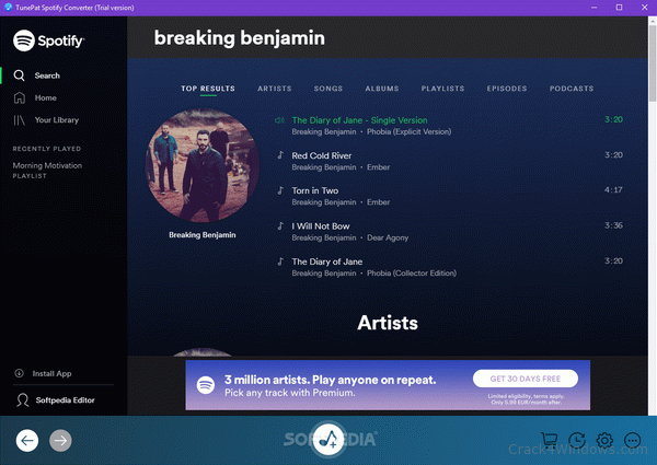 crack spotify for pc