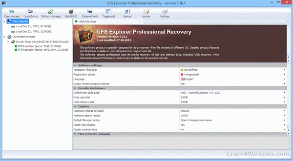 ufs explorer professional recovery license key