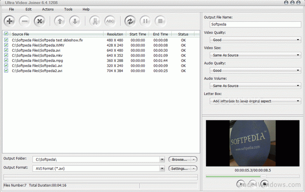 ultra video joiner 6.4.1208 serial number latest version