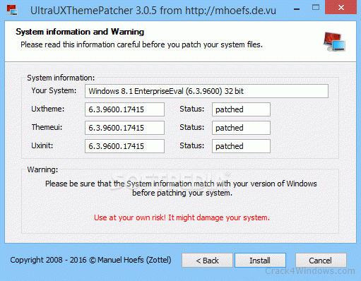 UltraUXThemePatcher 4.4.1 download the new version for windows