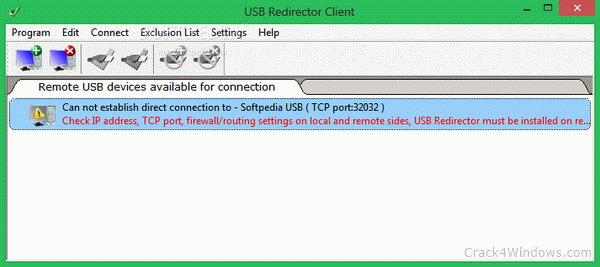 how to use usb redirector client