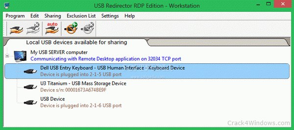 How to crack USB Redirector RDP Edition