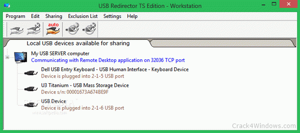 USB Redirector TS Edition 2.12 Crack + Activator Download