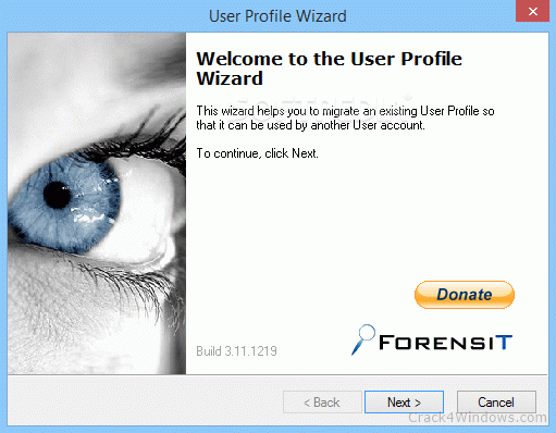 Profwiz. User profile Wizard. FORENSIT user profile Wizard. User profile. User profile Wizard release 24.