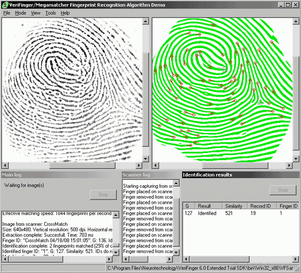 fingerprint sdk 2009 full mega