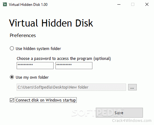 Hidden Disk Pro 5.08 instaling